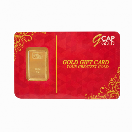 ทองคำแท่ง 99.99% (น้ำหนัก 5g) gcap gold