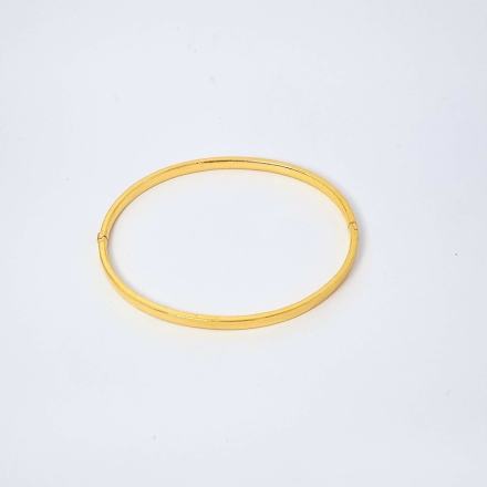 กำไลสปริงหน้าแบนปิดท้องเกลี้ยง 1บาท